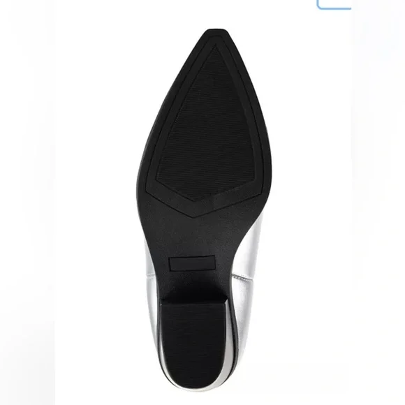 NWT Women's Chantry Mid Shaft Western Boots silver size 10 - Picture 5 of 6